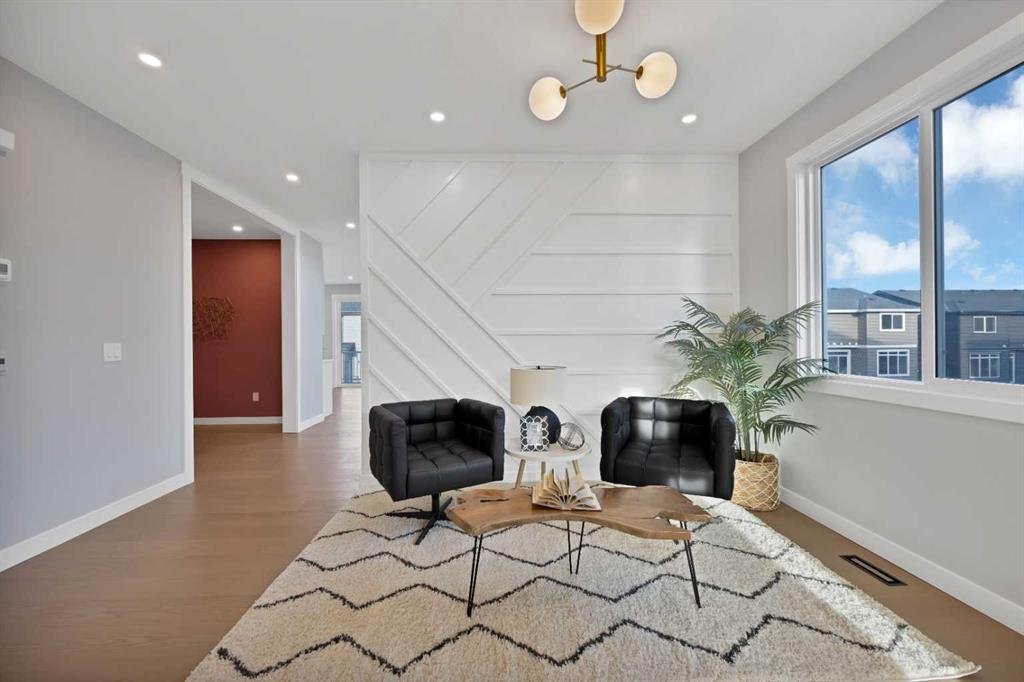 Sitting room staging
